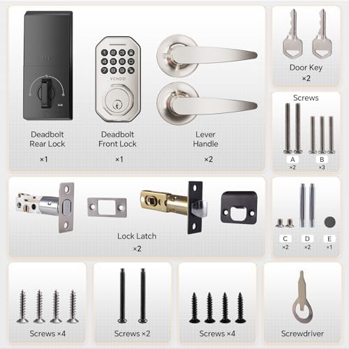 Keyless Entry Door Lock Set