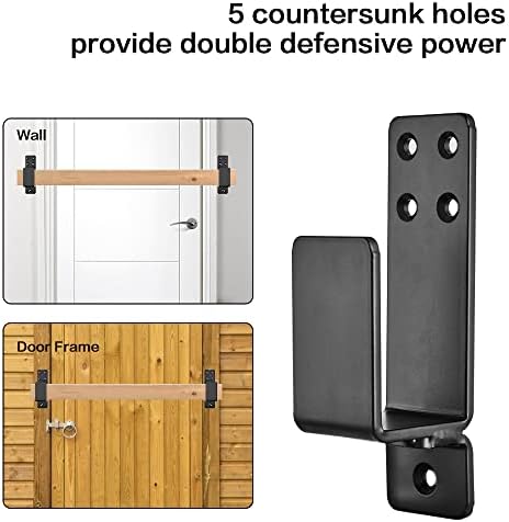 AINAFIX Door Barricade Brackets 2 Pack