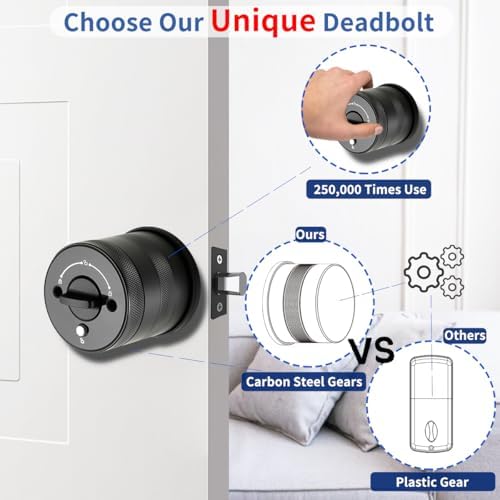 Keyless Entry Door Lock with Keypad and Keypad Deadbolt