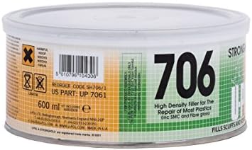 U-POL 7061 Stronghold Body Filler 600ml - Durable Plastic Account Fix