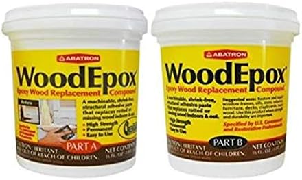 Abatro WoodEpox Kit - 2-Part Wood Filler