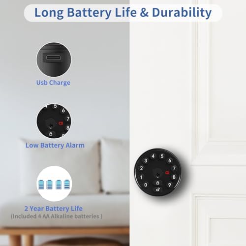 Keyless Entry Door Lock with Keypad and Keypad Deadbolt