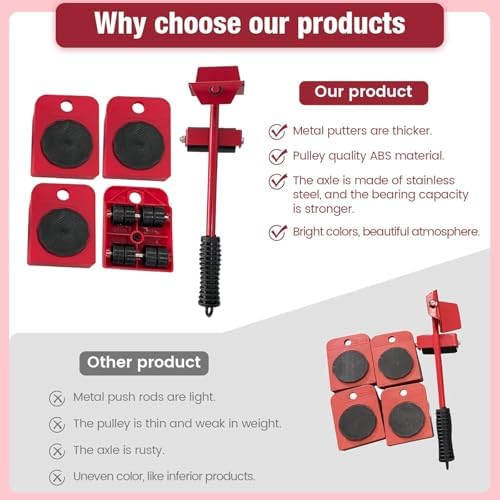 Heavy-Duty Furniture Lift Tool Set