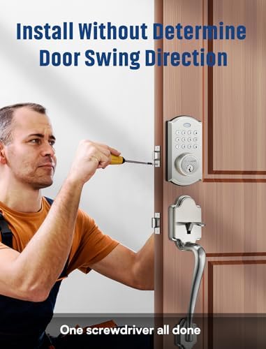 ELAMOR M19 Smart Keyless Entry Door Lock Set