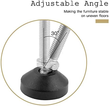 Sturdy Adjustable four M12 Leveling Feet