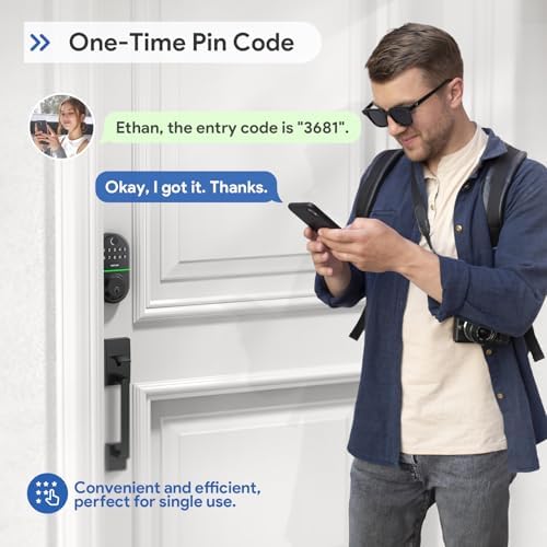 NICE DIGI Keypad Deadbolt Lock for Front Door