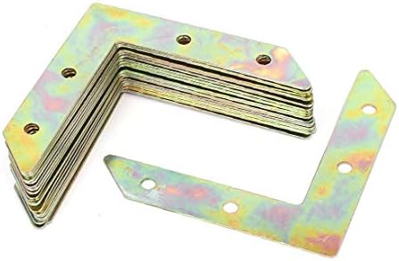 FIYA L-Shape Angle Bracket Set 20pcs for Home Improvement