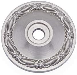 RK International RKI Satin Nickel Pewter Backed Plate