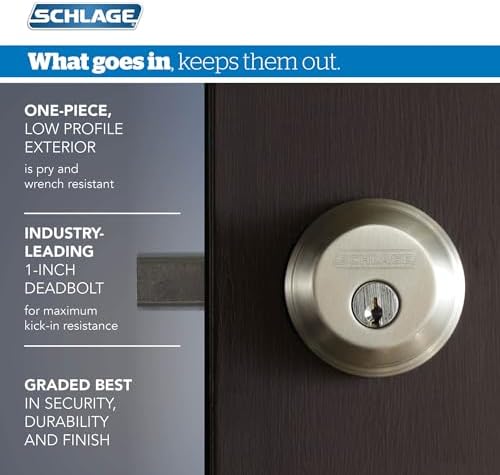 Sturdy Stylish Door Deadlock