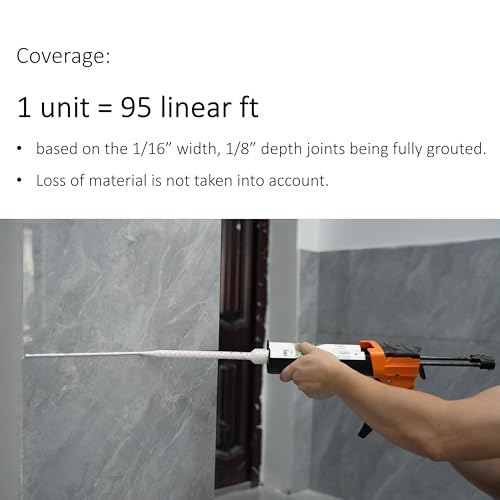 Bright White Epoxy Grout for Tile