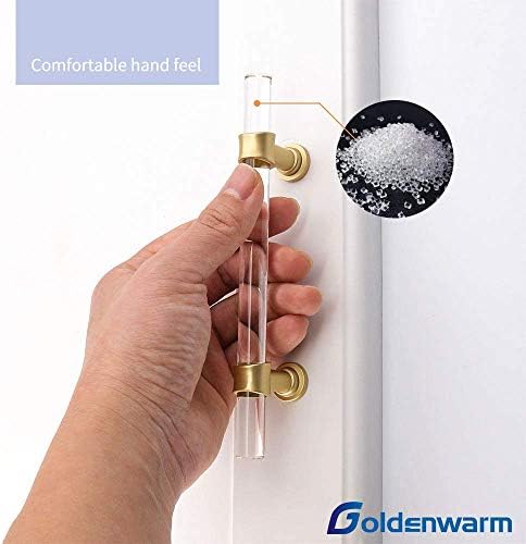 GoldenWarm 10-Piece Kitchen Cabinet Handles