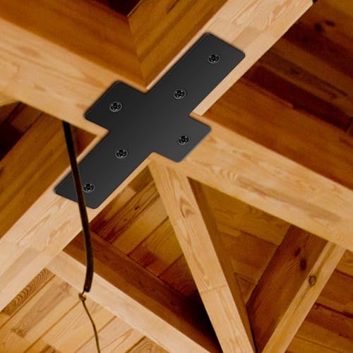 4-Piece Cross-Flat Plate Bracket Set for 3535 Aluminum Profile