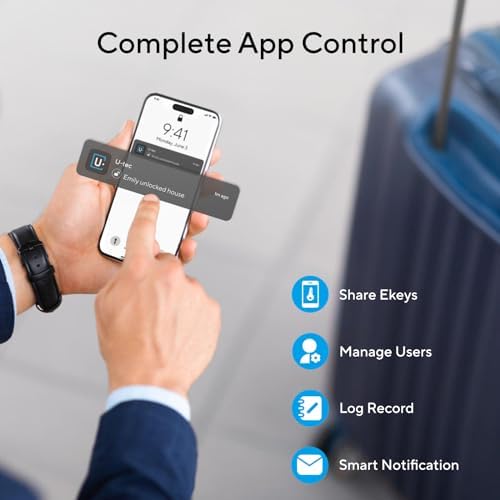 ULTRALOQ U-Bolt Smart Lock with WiFi Bridge