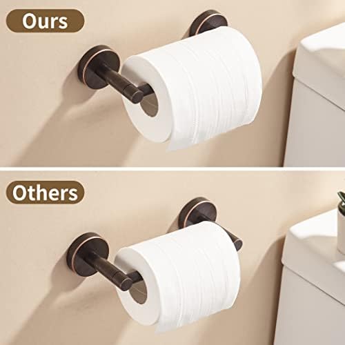 WEIKO Bronze Toilet Paper Holder Towel Ring Set