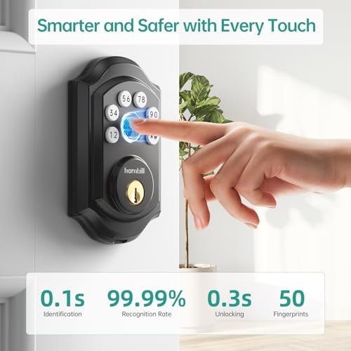 Smart Deadbolt Lock with Fingerprint and Alexa Control