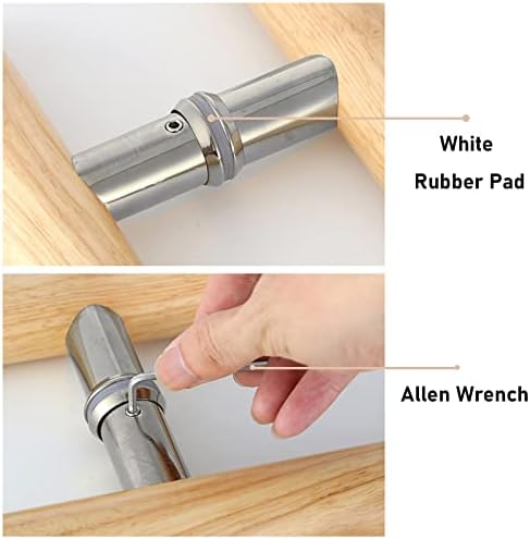 Sturdy Solid-Wood Door Handle