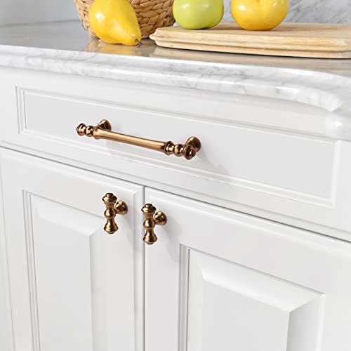Asidrama 10 Pack 5 Inch Champagne Bronze Cabinet Handles 1
