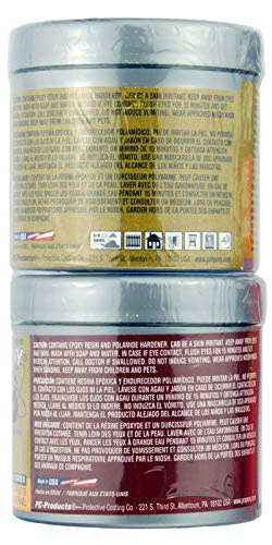 PC-Woody Wood Repair Epoxy Paste 6 oz Two Cans Tan