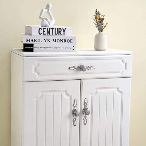 YCSJ Brushed Nickel Round Cabinet Pulls 20 Pack