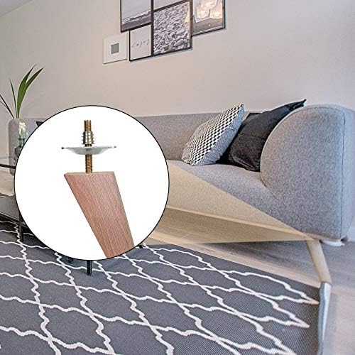 Furniture Legs Mounting Plates Heavy-Duty Top Plates for Sofas More