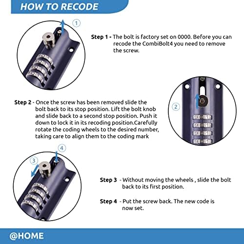 S qure Tamper-Proof Combination Lock