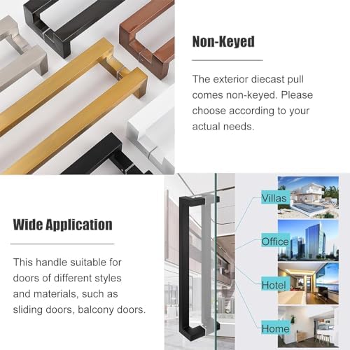 Stainless Steel Heavy Duty Door Handles