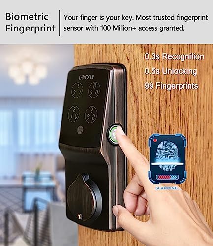 Secure Entry Lockly Secure Plus - Keyless Door Lock
