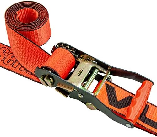 VULCAN Car Tie Down 2 Inch 96 Inch 2 Pack PROSeries 3300 LBS