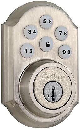 Kwikset SmartCode 910 Touchpad - Secure Front Door Deadbolt