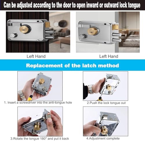 Secure Exterior Door Lock Set