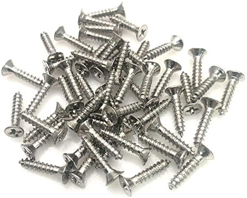 XMHF Folding Butt Hinge Silver Tone Pack of 12