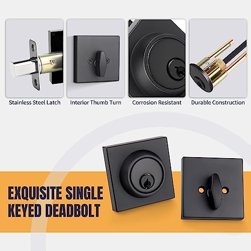 Purchase-Quality Entry Security Deadbolt Lock