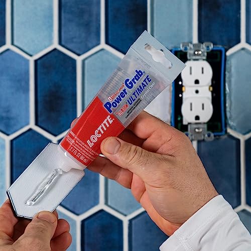 Loctite Ultimate Crystal Clear Construction Adhesive for Wood Metal Glass