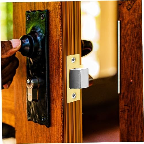 Stainless Steel Door Strike Plates Hole Fillers for Room Locks