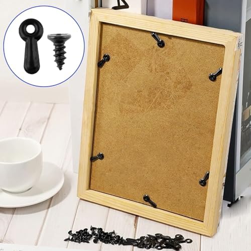 GOLD DEER 100PCS Photo Frame Fasteners Set