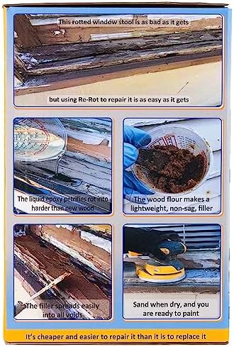 Re-Rot 48-Ounce Epoxy Rot Repair Kit