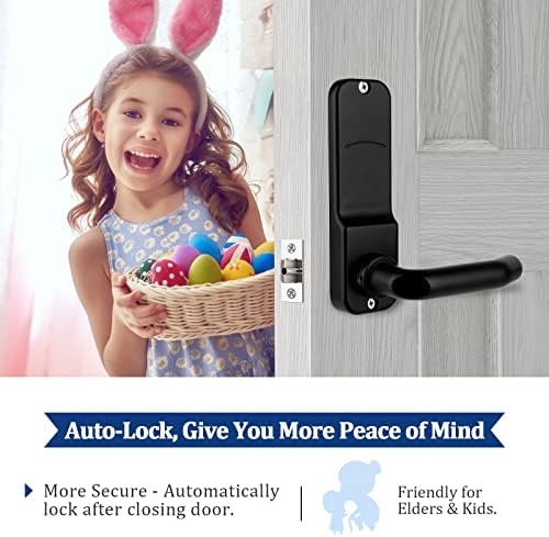 CODACE Keyless Door Lock with Keypad