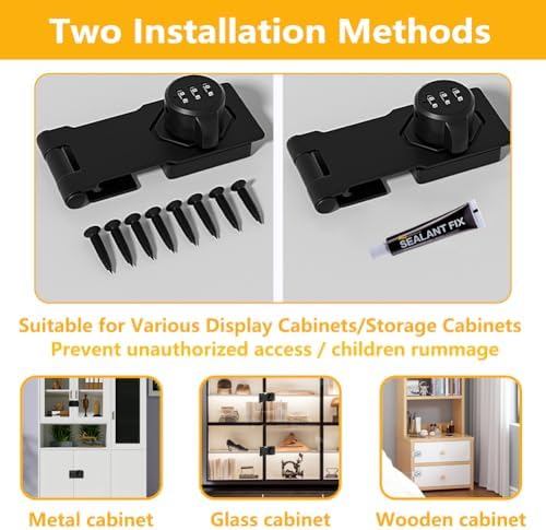 Secure Durable 3-Digit Combination Padlock