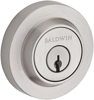 Secure Custom Deadbolt in Satin Nickel
