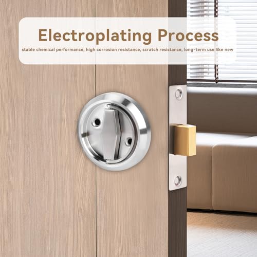 Stainless Steel Door Lock Triple-Lock System Heavy Duty Durable Design