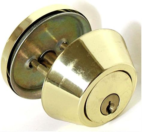 SAFEGUARD Brass Entry Lock Deadbolt Combo