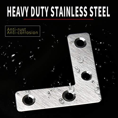 Durable 2x2 L Corner Bracket for Cabinets Furniture