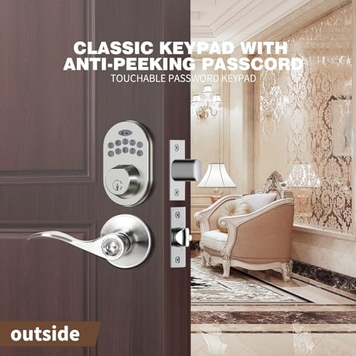 Secure Home Entry System for Front Door Locks