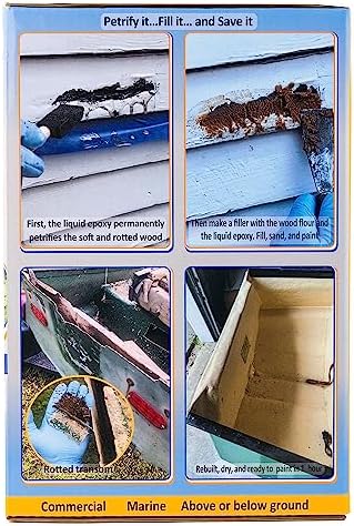 Re-Rot 48-Ounce Epoxy Rot Repair Kit