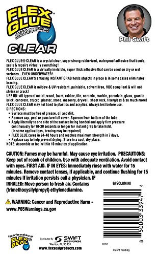 Flex Glue Mini Clear Super Strong Waterproof Adhesive