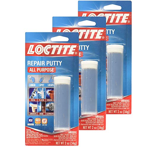 Loctite All Purpose Repair Putty 2 Ounces 3 Pack