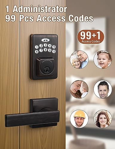 Smart Keypad Deadbolt Set