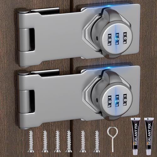 Secure Durable 3-Digit Combination Padlock