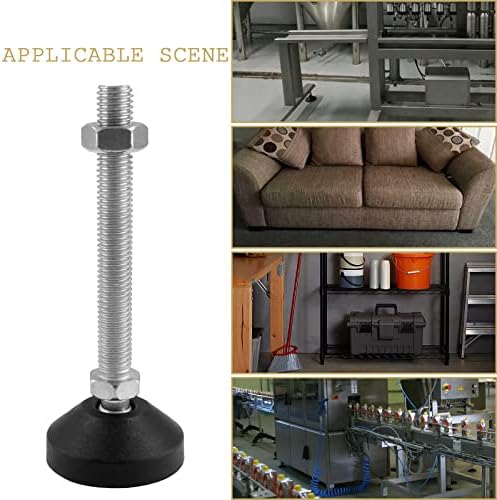 Sturdy Adjustable four M12 Leveling Feet
