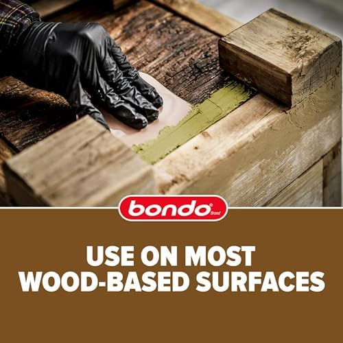 Fast-acting wood filler set by Bondo